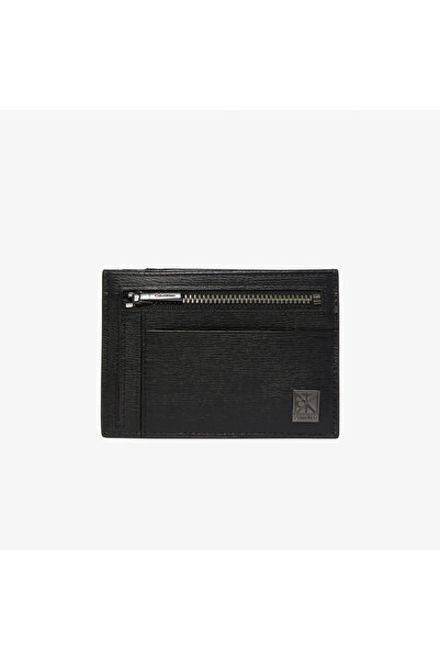 Calvin Klein Emblem Erkek Siyah Kartlık