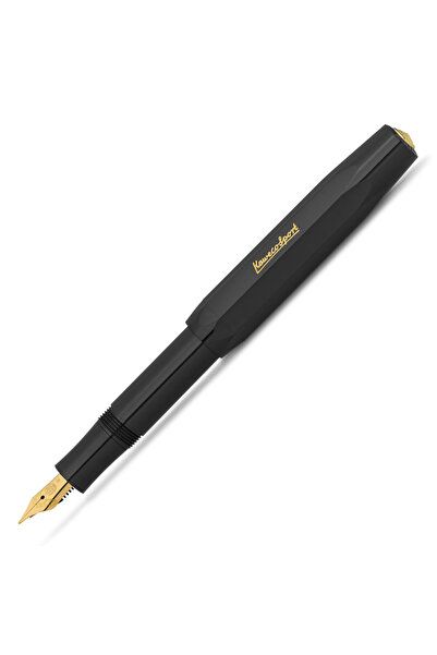 Kaweco KLASİK SPORT DOLMA KALEM SİYAH 10000000 M UÇ -- KALEM SEPETİ --