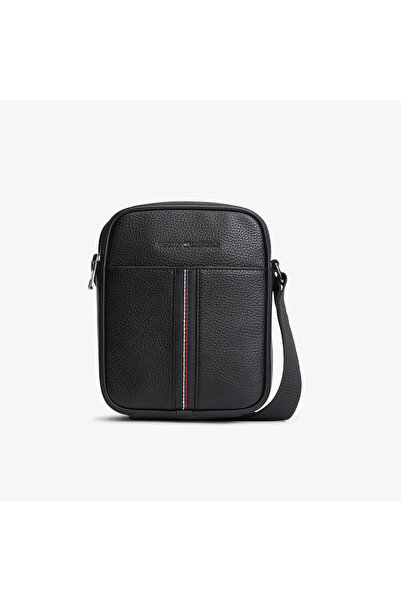 Tommy Hilfiger Central Erkek Siyah Çapraz Çanta