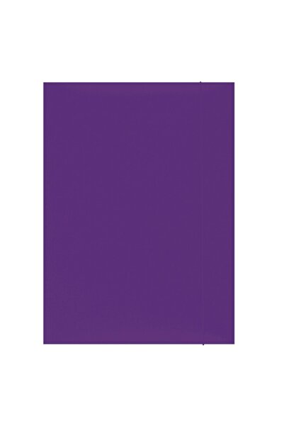 OFFICE products Πλαστικοποιημένο χαρτόνι με λάστιχο, 300gsm, - βιολετί