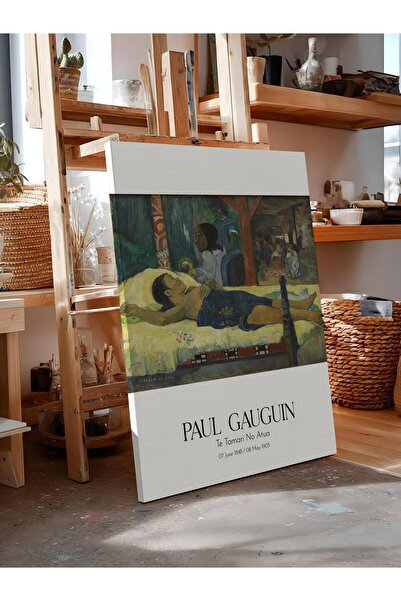 Postifull Paul Gauguin - Te Tamari No Atua, Canvas Painting, Art Series No:11...