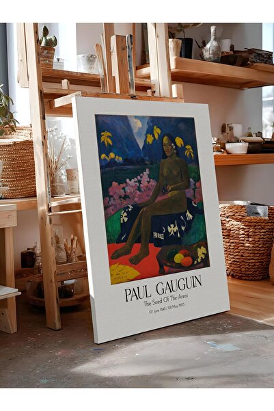 Postifull Paul Gauguin - the Seed of the Areoi, Canvas Painting, Art Series N...