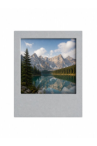 Magnet Fotoğraf Çerçevesi Klasik Tasarım Polaroid Fotoğrafla Uyumlu