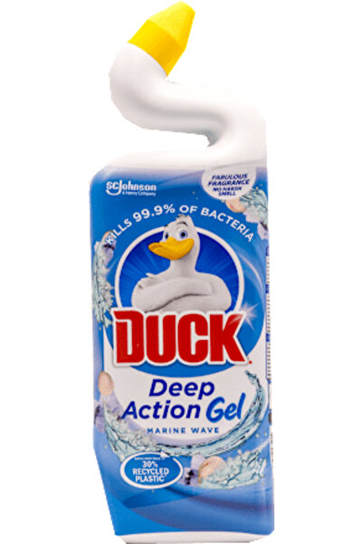 DUCK Απολυμαντικό τουαλέτας Anitra Τζελ Βαθιάς Δράσης Θαλάσσιο 750ml