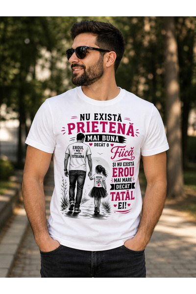 OEM Tricou personalizat TATA - FIICA - Cadeul perfect