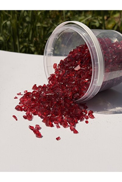 Artetik Epoksi Dekoratif Kırık Cam Şeffaf Renkli Cam Kırığı (100gr)