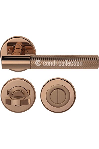 Condi Collection مقبض باب من الفولاذ المقاوم للصدأ 3001T PVD برونزي اللون