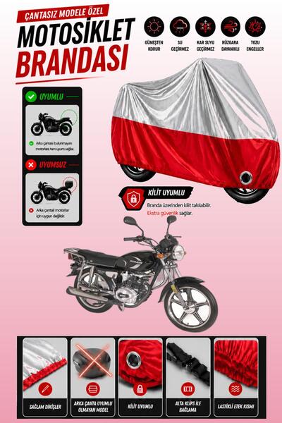 Cemku Twin Top Gray - Bottom Red Bisan Toprak Wrc 100 Compatible Engine Cover...