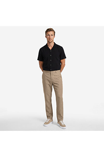 Nautica Erkek Kahverengi Regular Fit Pantolon