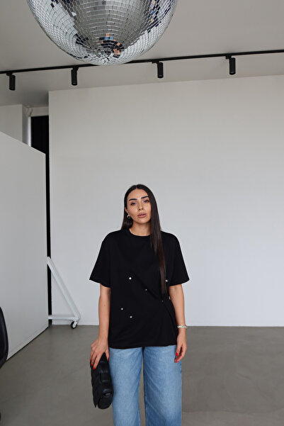 Özge Özgenç Snap Detailed Blouse
