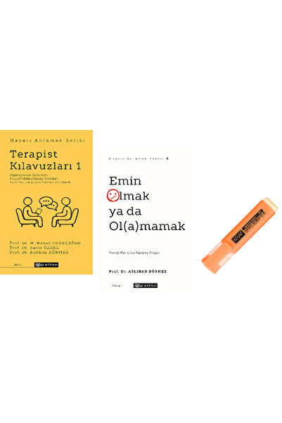 Epsilon Yayınevi Hayatı Anlamak Serisi - Terapist Kılavuzu + Emin Olmak Ya da...