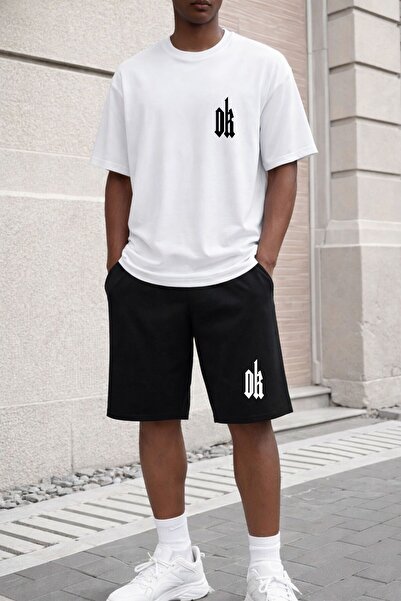x-compass life Unisex Summer T-Shirt and Shorts Set Oversize Comfortable Casu...