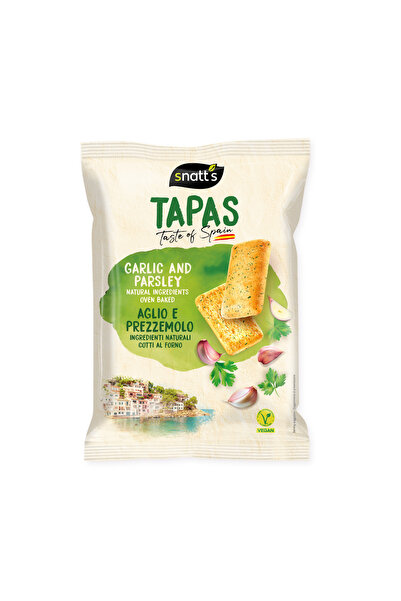 Snatt's Sarımsak & Maydanoz Aromalı Kraker 120 GR