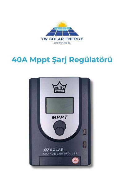 ORTEC YW SOLAR 40AMPPT ŞARJ REGÜLATÖRÜ