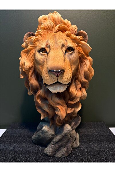 Veronese Wise Aslan bustu hediyelik biblo koleksiyon urun