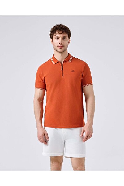 Ellesse Men's Polo T-Shirt M-6Sm5051-Br Brick