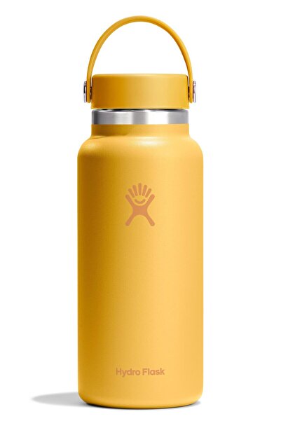 Hydro Flask Geniş Kapak Termos 946 ml (32 Oz) - Sunbeam Sarı