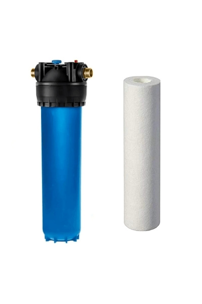 Aquaphor Gross Συσκευή Big Blue 20" x 4.5" έξοδος 1" με Ανταλλακτικό Φίλτρο