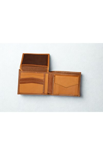 The Manual Co. Genuine Leather Wallet (Light Brown)