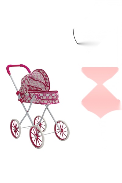 Trendbaby عربة حمل دمى بتصميم قوي للأطفال من Trend Baby & Trend Kids