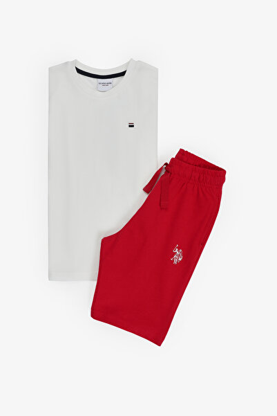 U.S. Polo Assn. Dečački beli pidžama set 50327069-VR013