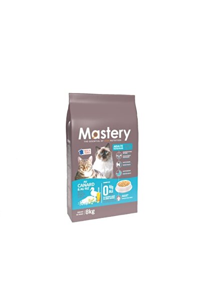 MASTERY Hrană uscată pentru pisici adulte, Rață, Sterilizate, 8 Kg