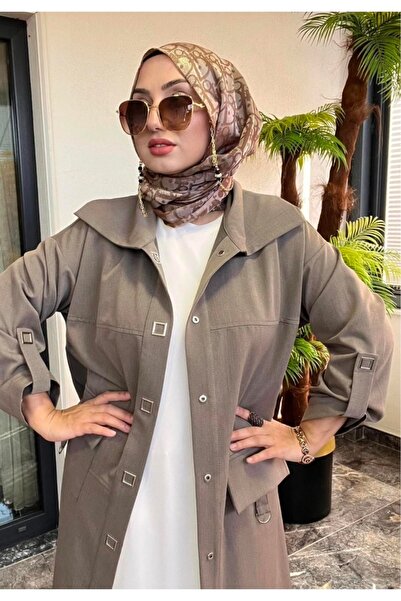 fatma Kadın tesettür büyük beden kap