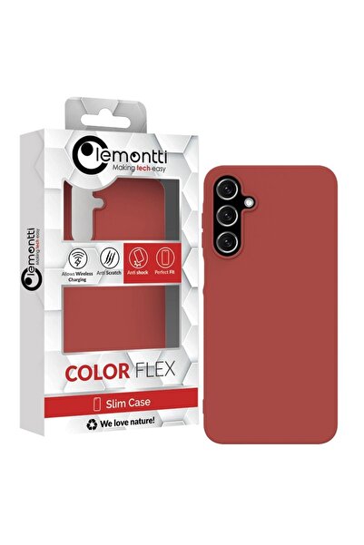 lemontti Husa Silicon Silky Samsung Galaxy A16 Rosu