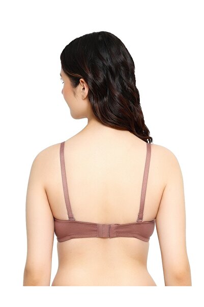 RAJNI Women's Teens Girls Bra Strapless Cotton Lycra Stretch Seamless Medium Coverage Soft Padded Wire-Free Removable Straps