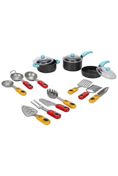 little chef Mutfak Gereçleri Oyun Seti 16 Parça