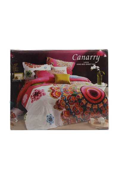Canarry Bed Sheet King 3pcs Set Assorted