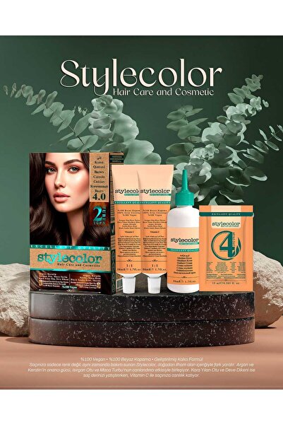 stylecolor Bitkisel İçerikli Vegan Krem Saç Boyası