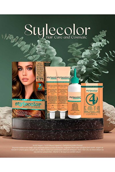 stylecolor Bitkisel İçerikli Vegan Krem Saç Boyası
