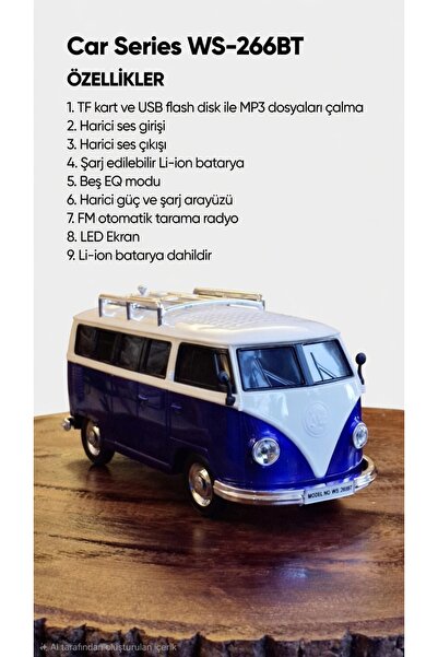 Prime Canis Kablosuz Hoparlör Minivan