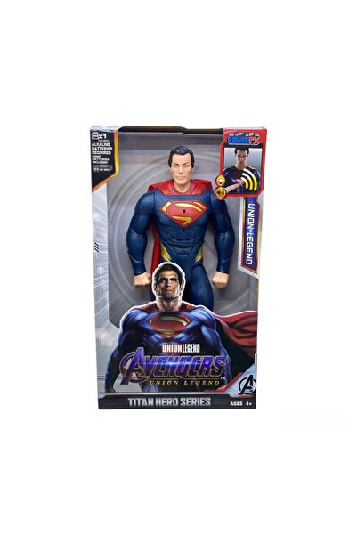 Virtual Trend Figurina interactiva Virtual Trend®, Superman, Miscatoare, Efec...