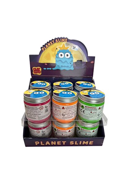 Skid Fusion Claylimo Planet Slimy Toy Jar Set