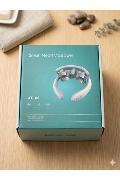 instatech Smart Neck Massager JT-88 Isıtmalı Çok Başlıklı Elektro Dalgalı Boy...