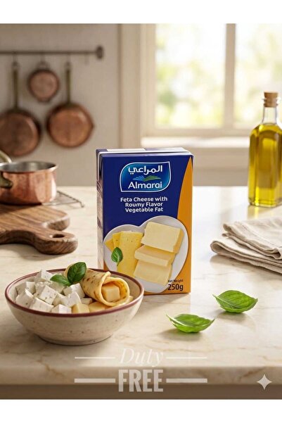Almarai romu aromalı ve bitkisel yağlı beyaz peynir 250GR