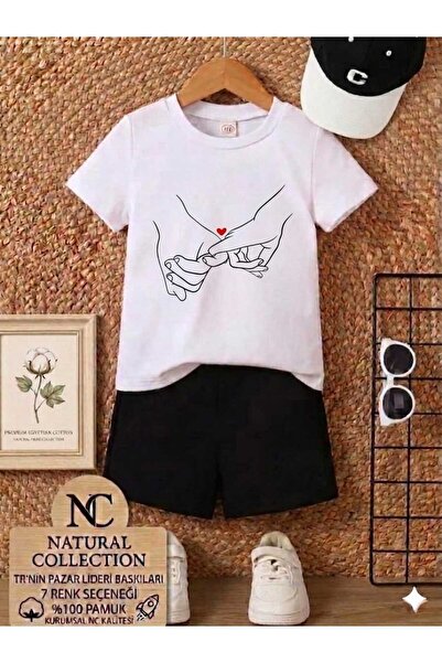 Nice Clothes Tricou și pantaloni scurți de vară pentru copii, unisex (imprime...