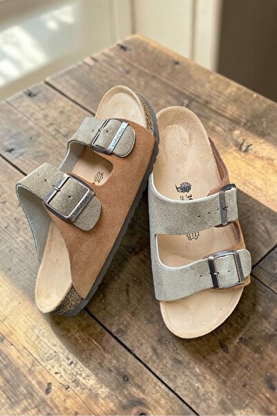 LAND OF CORK LC Unisex Doğal Mantar Tabanlı Anatomik Ark Destekli Hakiki Deri...