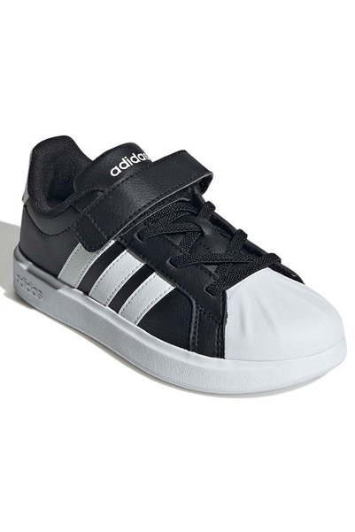 adidas Streettalk El C Ortopedik Çocuk Spor Ayakkabı SİYAH-BEYAZ