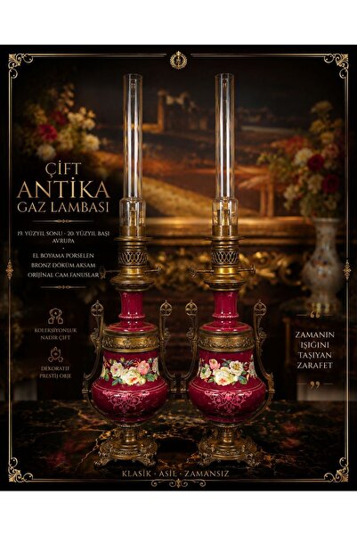 ANTİKA ÇARŞISI KALE ANTİKA GAZ LAMBASI