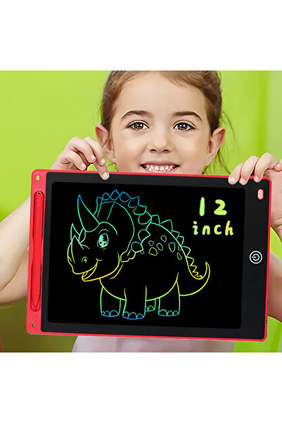 Choice لوح رسم إلكتروني بشاشة LCD مقاس 12 بوصة من RED، لوح كتابة إلكتروني بشا...
