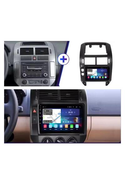 Cadence Volkswagen Polo Android Multimedya Sistemi 4-64 R18 (2005-2009) Ön Ka...