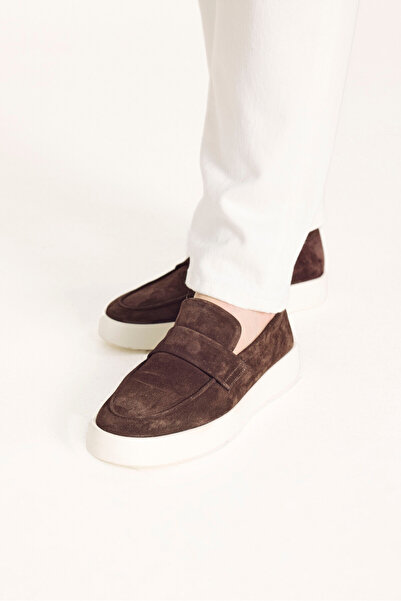 Ted Baker Kahverengi Süet Loafer