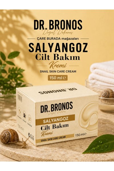 Dr.Bronos Dr. Bronos - Salyangoz Cilt Bakım Kremi 150 Ml