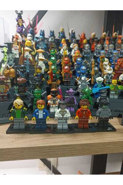 yamanS Ninja Casual Set Lloyd Kai Zane Jay Cole Figür Yapı Blok Oyuncak(Custo...