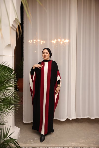 SAHRA BUTİK TRİKO YARASA ELBİSE
