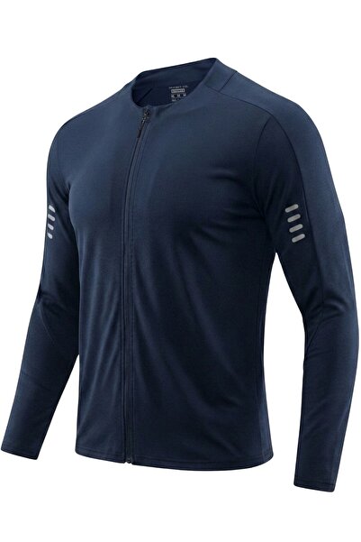 GHASSY CO . Men's Full Zipper Diving Fabric Long Sleeve Slim Fit Flexible Spo...