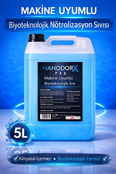 NANODORX PRO Biyolojik Zemin Temizleme Sıvısı (Makine Uyumlu) 5 LT
